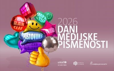 Dani medijske pismenosti 2026. – empatija u digitalnom okruženju