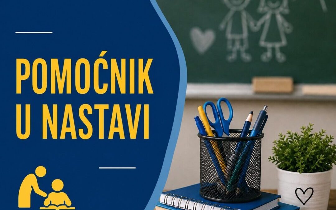 Poziv kandidatima na razgovor – pomoćnik/ica u nastavi